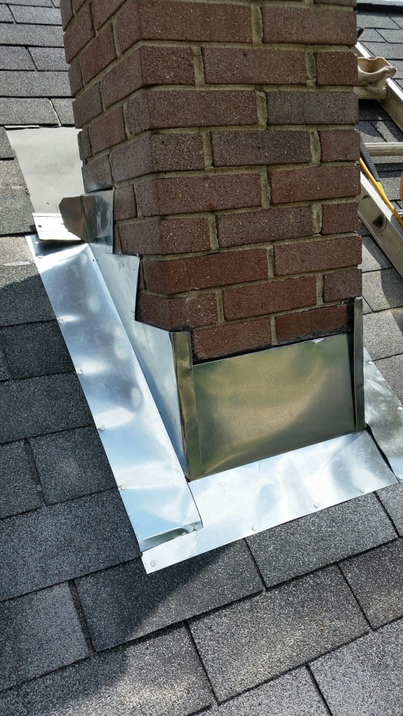 Aluminum Step Flashing and Corners Wauwatosa Chimney Flashing Repair