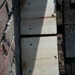 Replaced Wood Chimney Decking